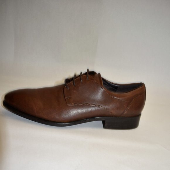 New! Ecco Citytray Plain Toe Derby Brown Size 46 EU 12-12.5 US DD300 main image 7